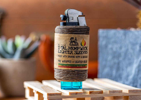 I-Tal Hemp Wick Lighter Sleeve