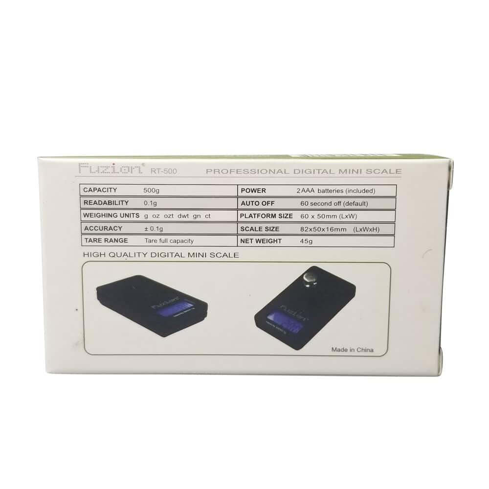 Fuzion RT-500 Digital Scale - 500g x 0.1g image 1