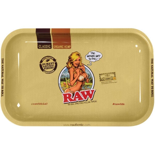 RAW Rolling Tray - Girl by Rockin' Jelly Bean - Small image