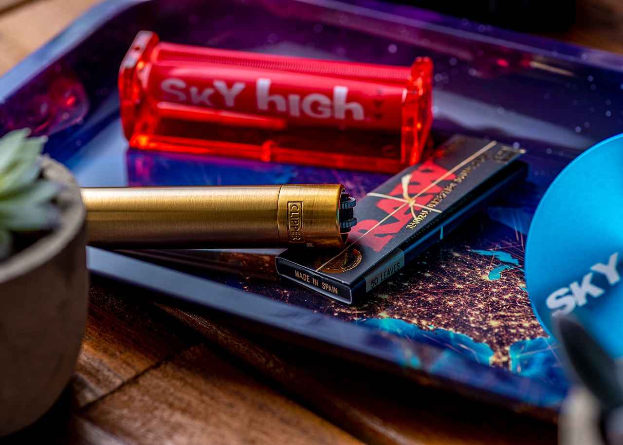 Metal Gold Clipper Lighter