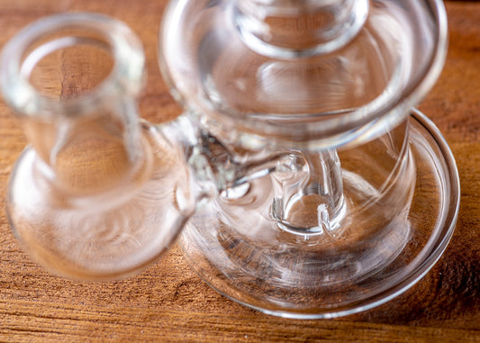 4.5" Clear Micro Dab Rig image 1