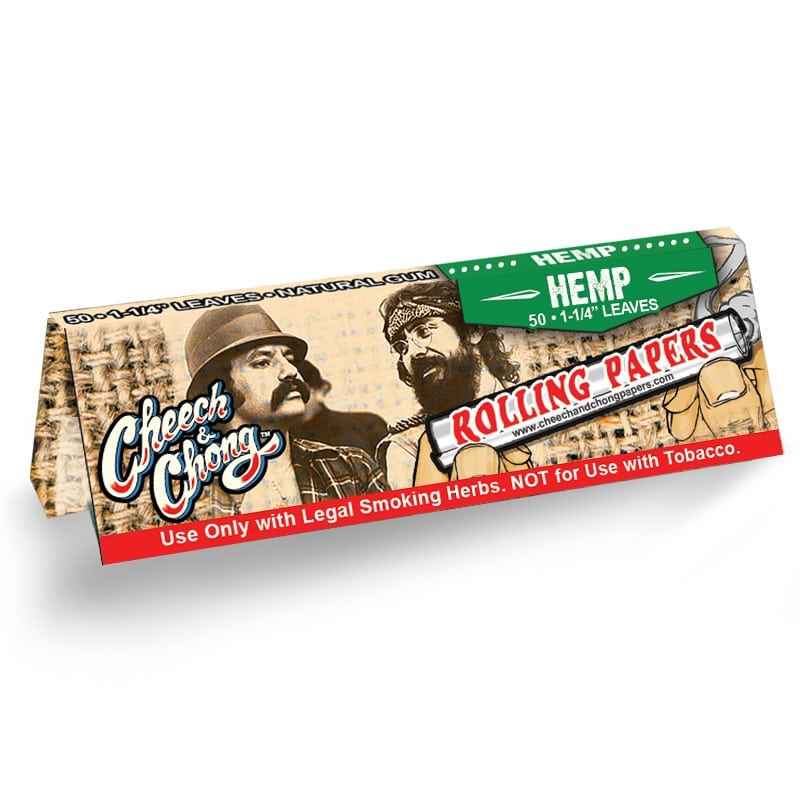 Cheech & Chong Hemp Rolling Papers - 1 1/4"