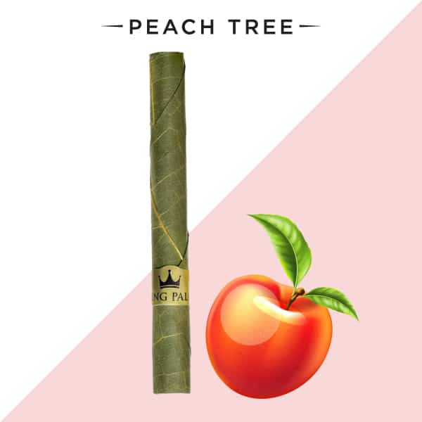 King Palm Flavored Leaf Rolls - Peach Tree image 0
