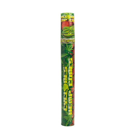 Cyclones Hemp Pre-Rolled Cones - Strawberry image 1