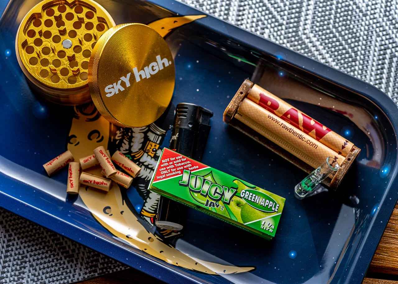 Juicy Jay's Rolling Papers - Green Apple - 1 1/4"
