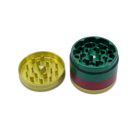 Space Case 4-Piece Grinder - Rasta - 50mm image 1