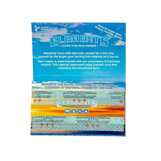 Elements Rolling Papers - Single Wide (100 Papers)