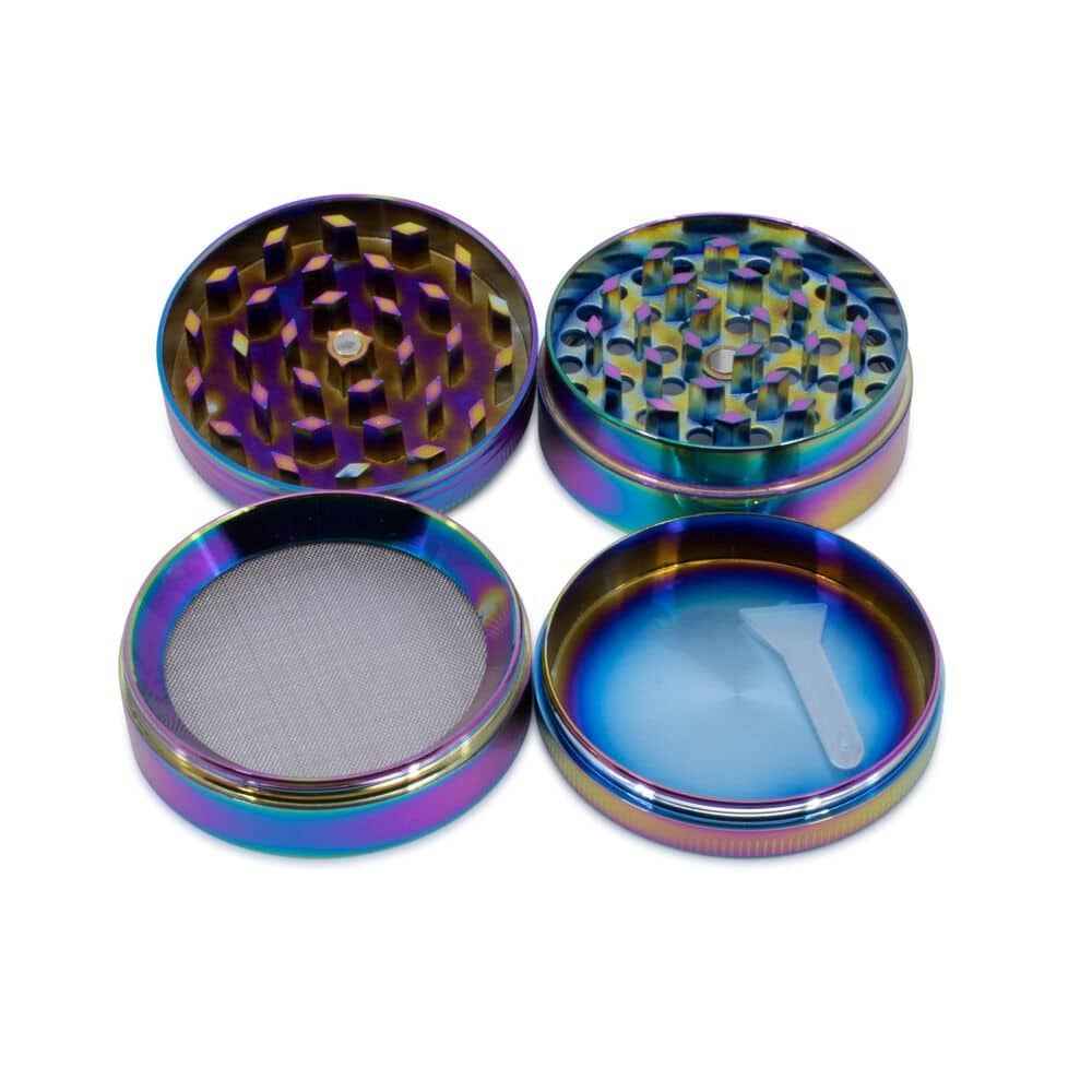 Bling Skull 4-Piece Herb Grinder