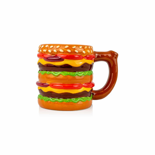 Ceramic Coffee Mug Pipe - 10.5oz Burger image 1
