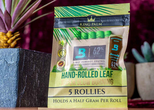 King Palm Rollies Pre-Rolled Palm Leaf Wraps (5 Pack)