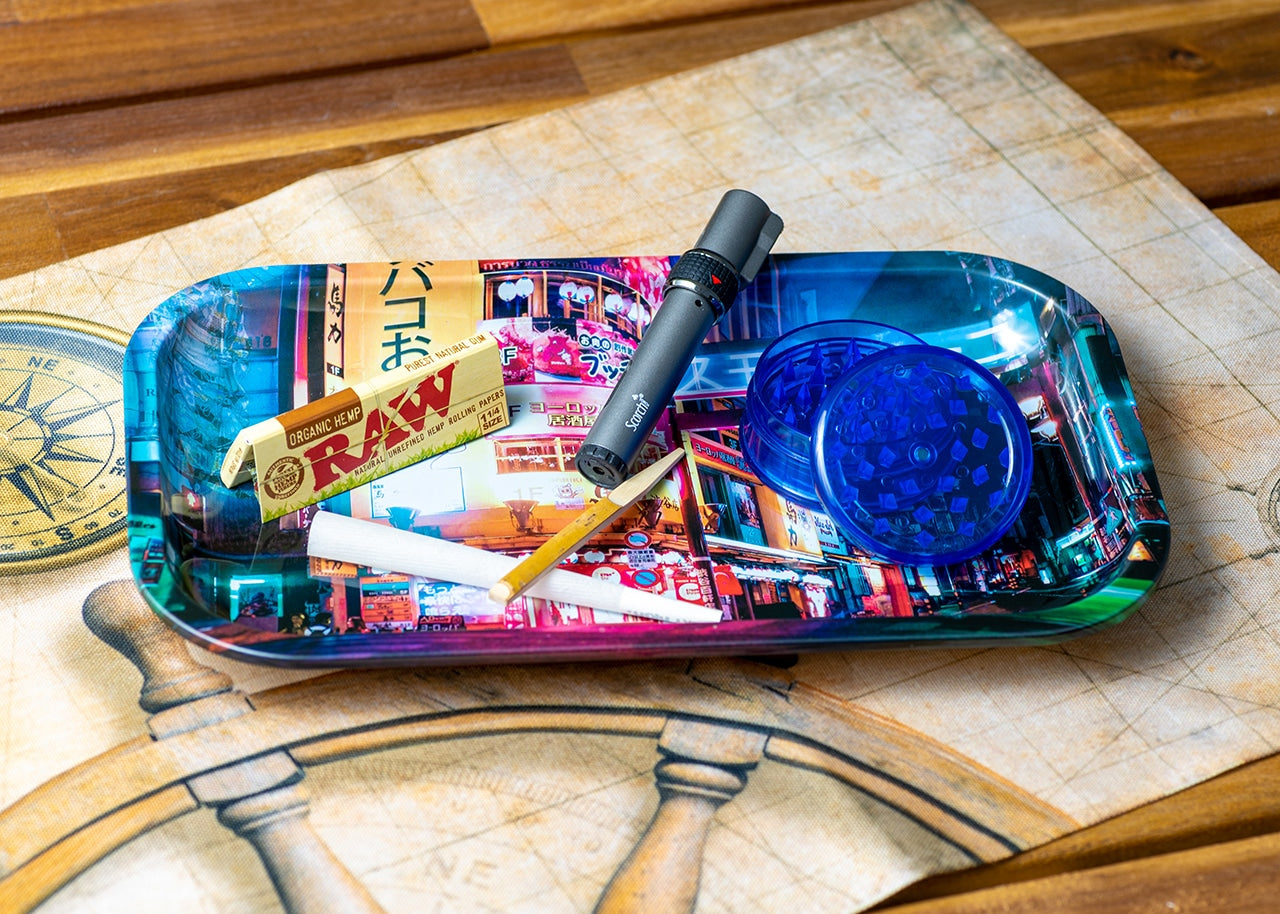 Cyberpunk Japan Rolling Tray image 7