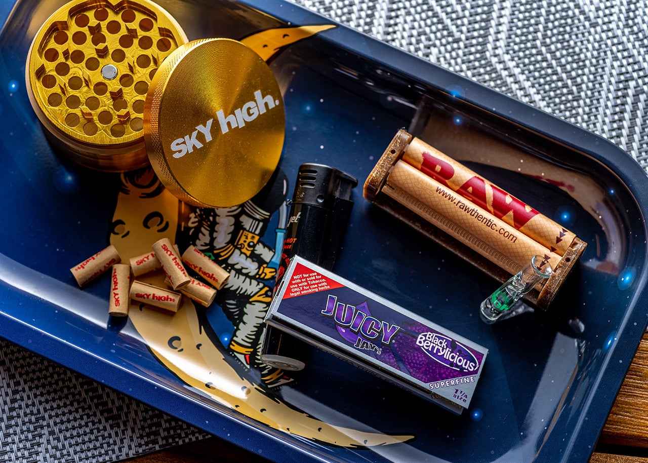 Juicy Jay's Super Fine Rolling Papers - Blackberrylicious - 1 1/4"