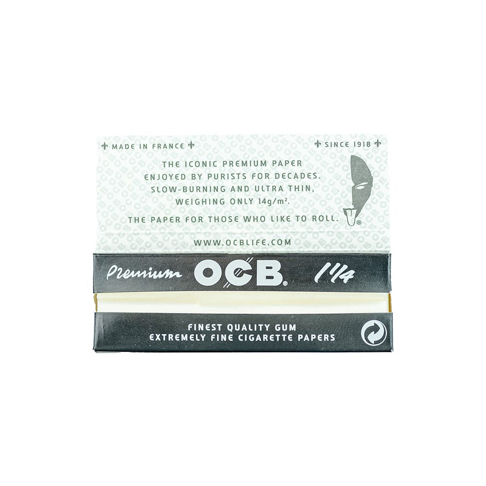 OCB Premium Rolling Papers - 1 1/4" image 2