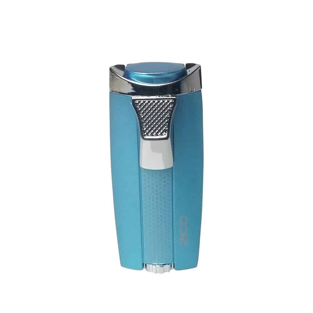 Zico Torch ZD-21N Adjustable Dual Jet Flame Lighter - Blue image
