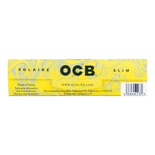 OCB Solaire Rolling Papers - King Size Slim image 1
