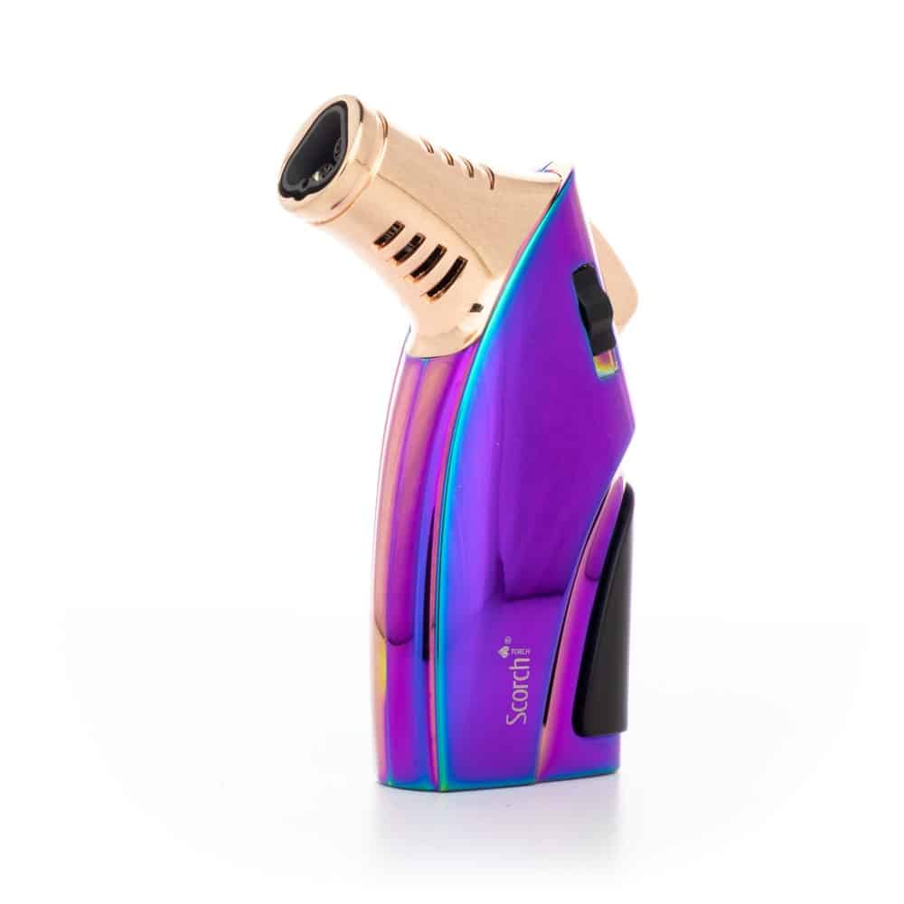 Scorch Torch 45° - Triple Jet Flame Lighter - Iridescent image