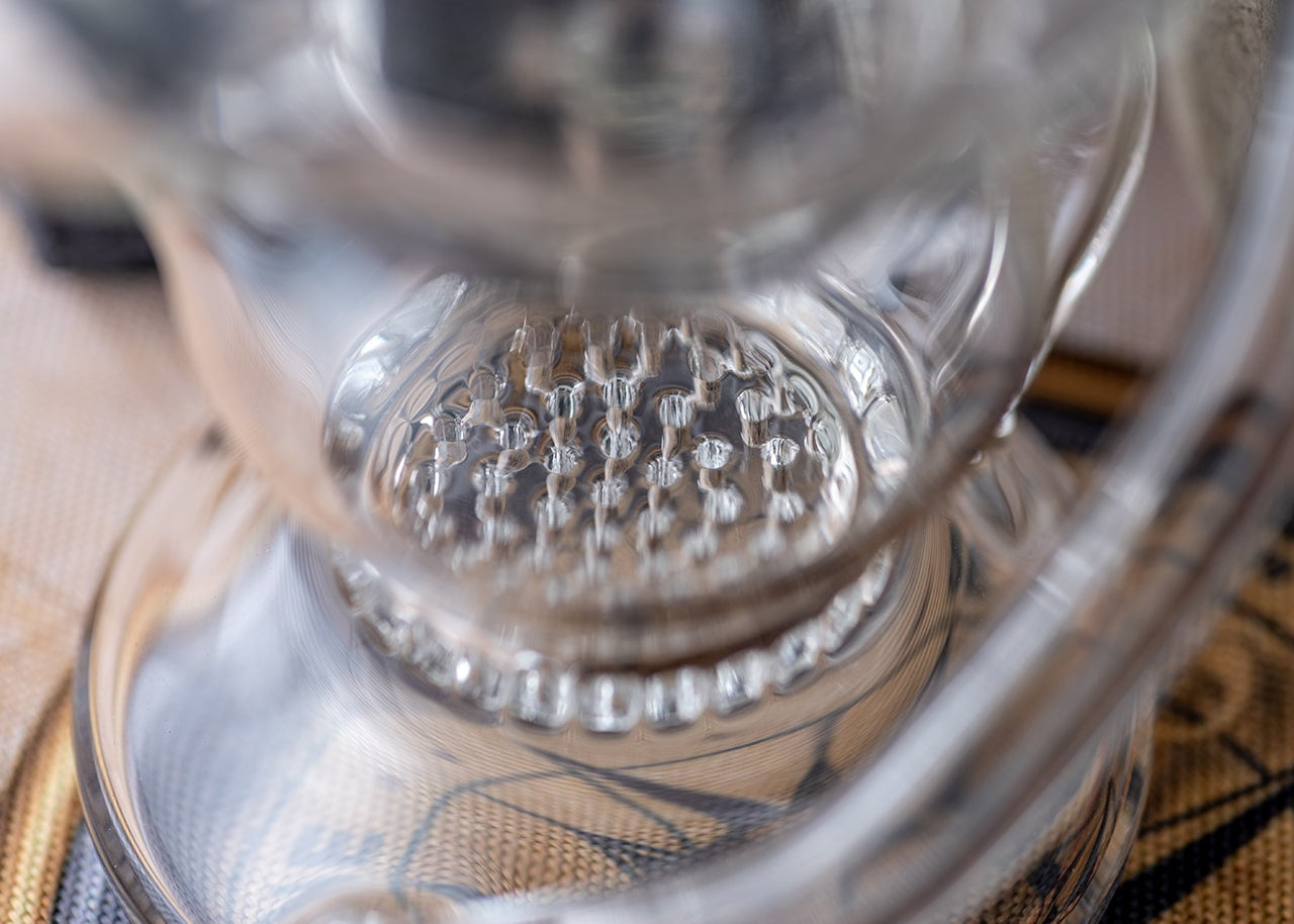 6.5" Honeycomb Recycler Dab Rig image 6
