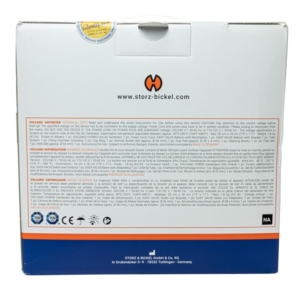 Volcano Hybrid Digital Tabletop Vaporizer image 12