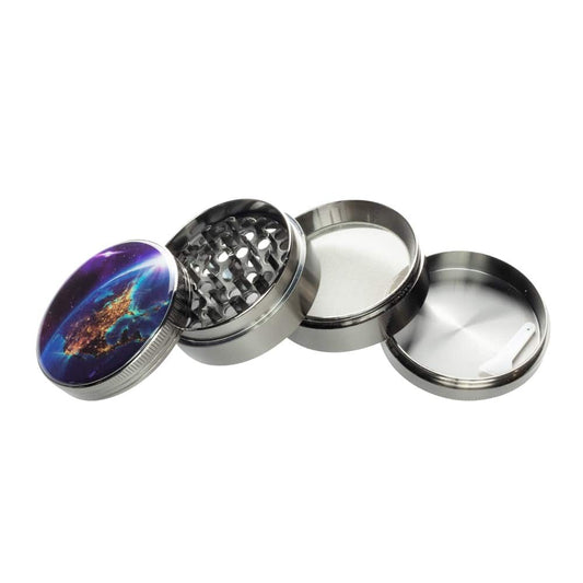 Sky High 4-Piece Herb Grinder - 'Merica image 1
