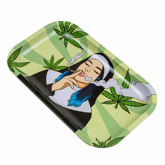 Naughty Nun Rolling Tray image 1
