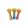 3.5" Gold Fumed Honey Spoon Pipe image 0