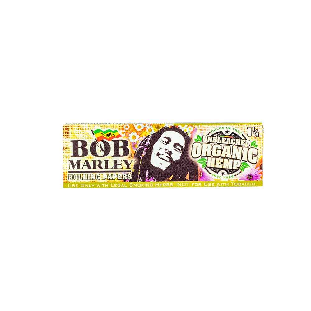 Bob Marley Organic Hemp Rolling Papers - 1 1/4"