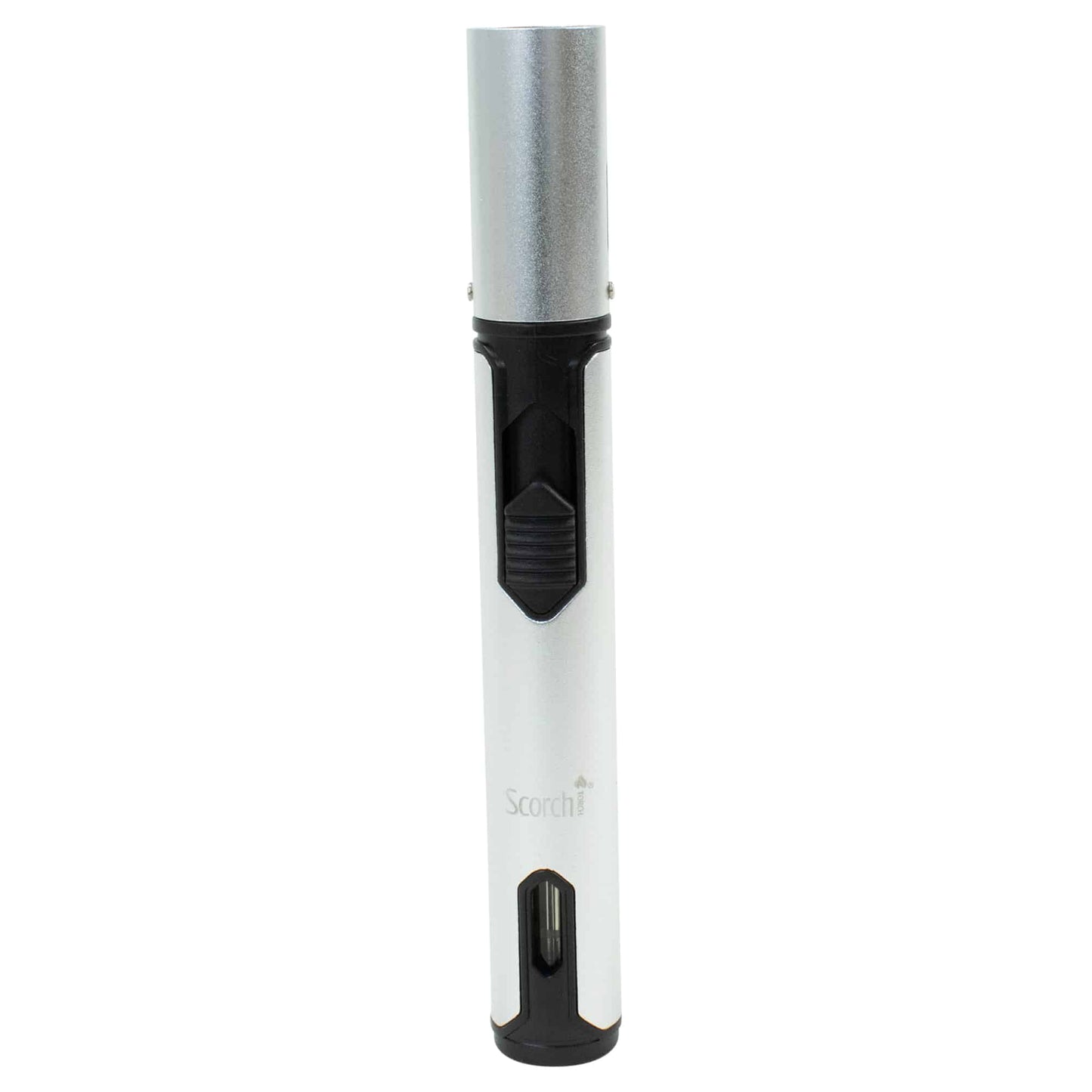 Scorch Torch Slim Pencil - Single Jet Flame Lighter - Silver image