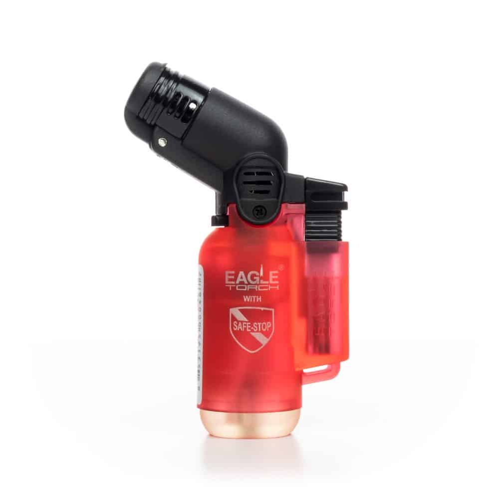 Eagle Torch 3.25" Angle Torch Lighter - Red image