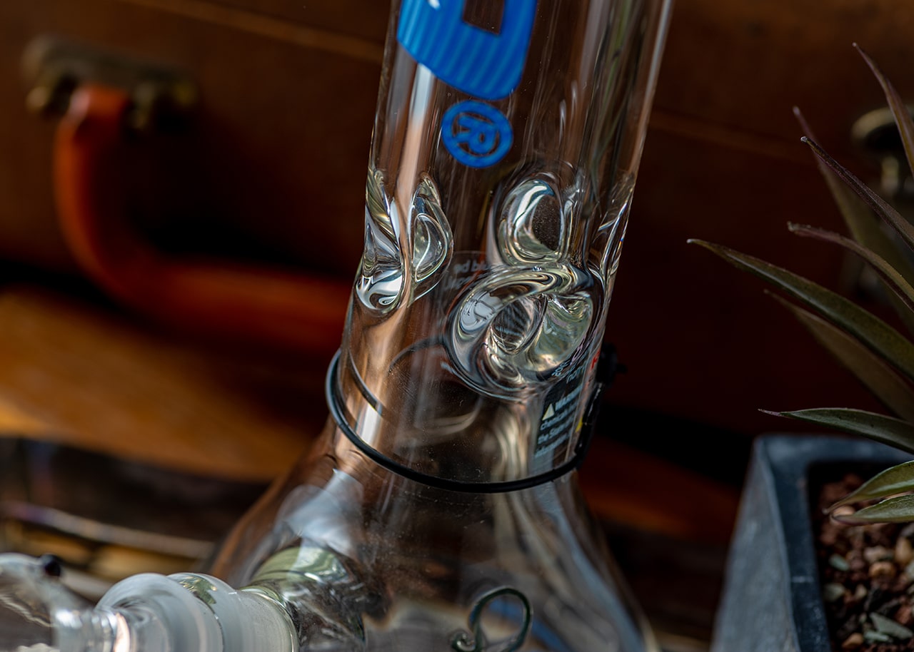 RooR 18" Beaker Bong - Blue image 5
