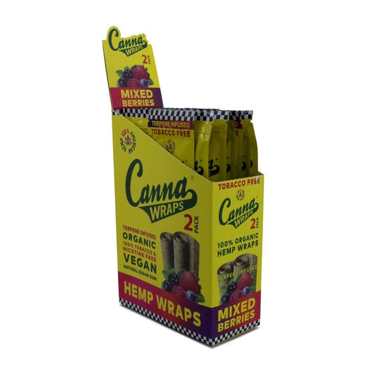 Canna Wraps Hemp Wraps - Mixed Berries image 1