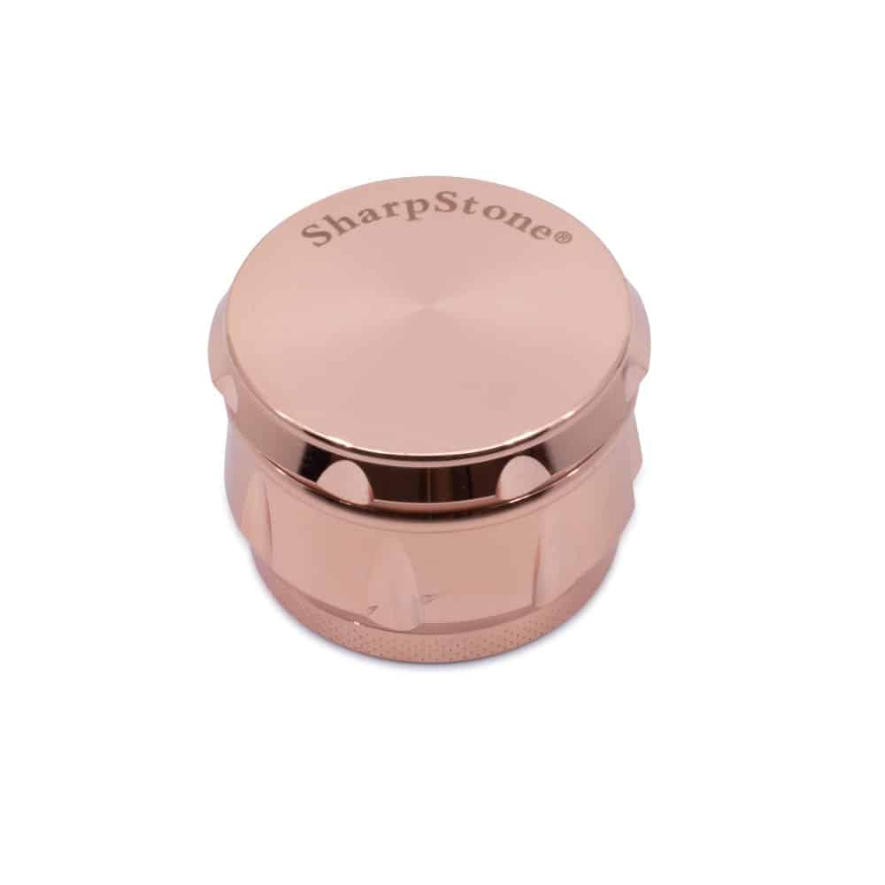 Sharpstone 4-Piece Drum Grinder - 60mm - Rose Gold image