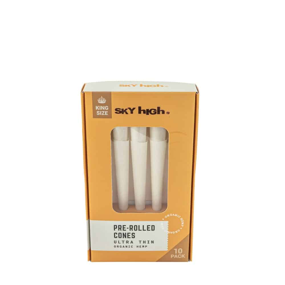 Sky High Organic Hemp Pre-Rolled Cones - King Size image 0