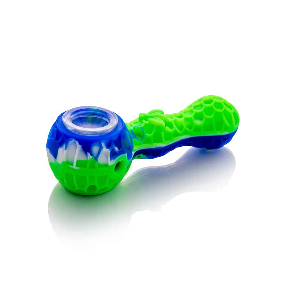 4.25" Honeybee Silicone Stash Pipe image 4
