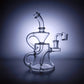 7" Clear Recycler Dab Rig image 1