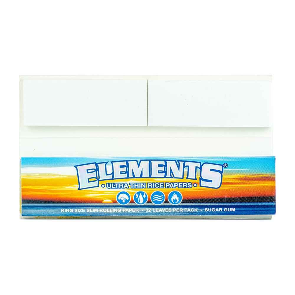 Elements Connoisseur Rolling Papers w/ Tips - King Size