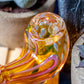 4.5" Gold Fumed Swirl Sherlock Pipe image 8