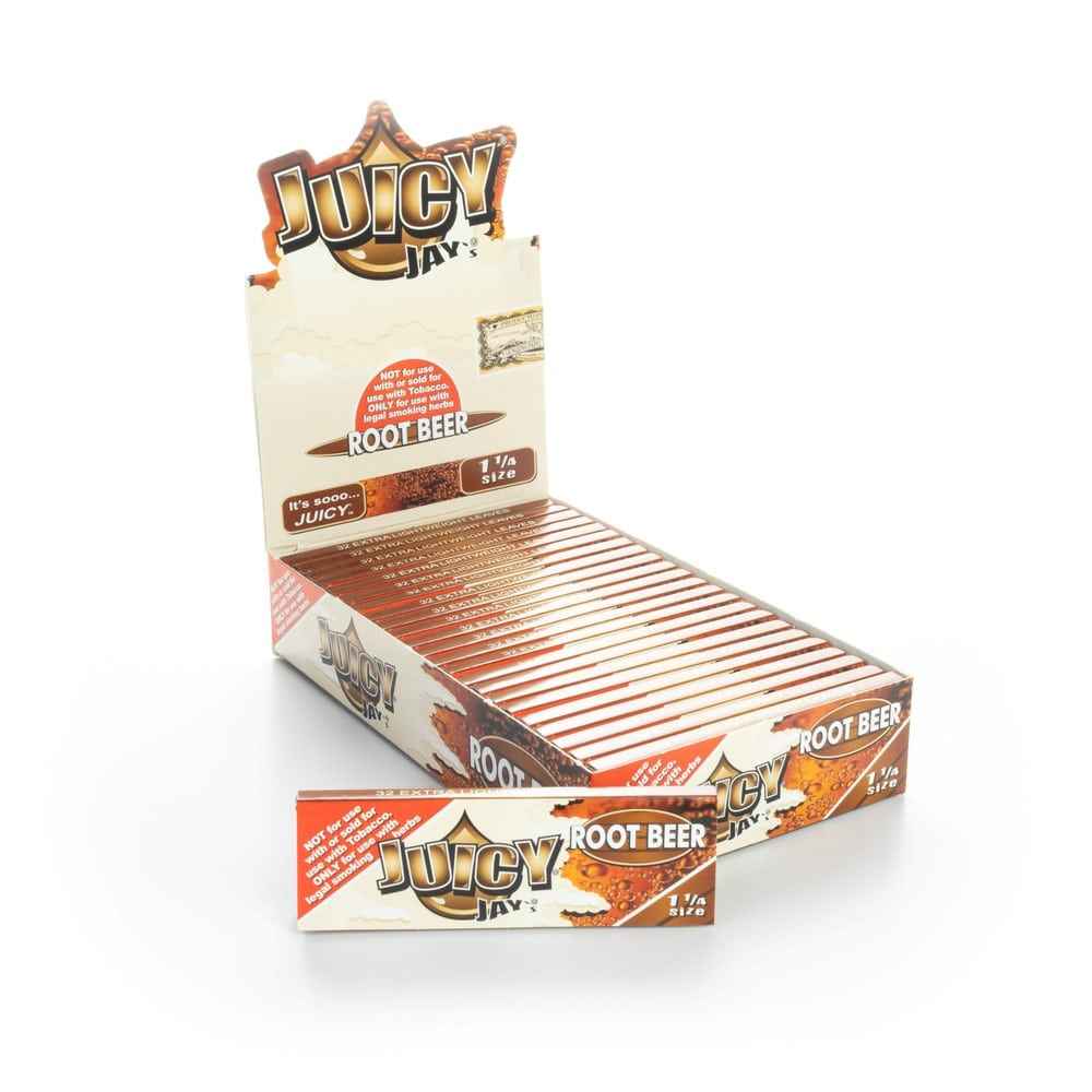 Juicy Jay's Rolling Papers - Root Beer - 1 1/4"