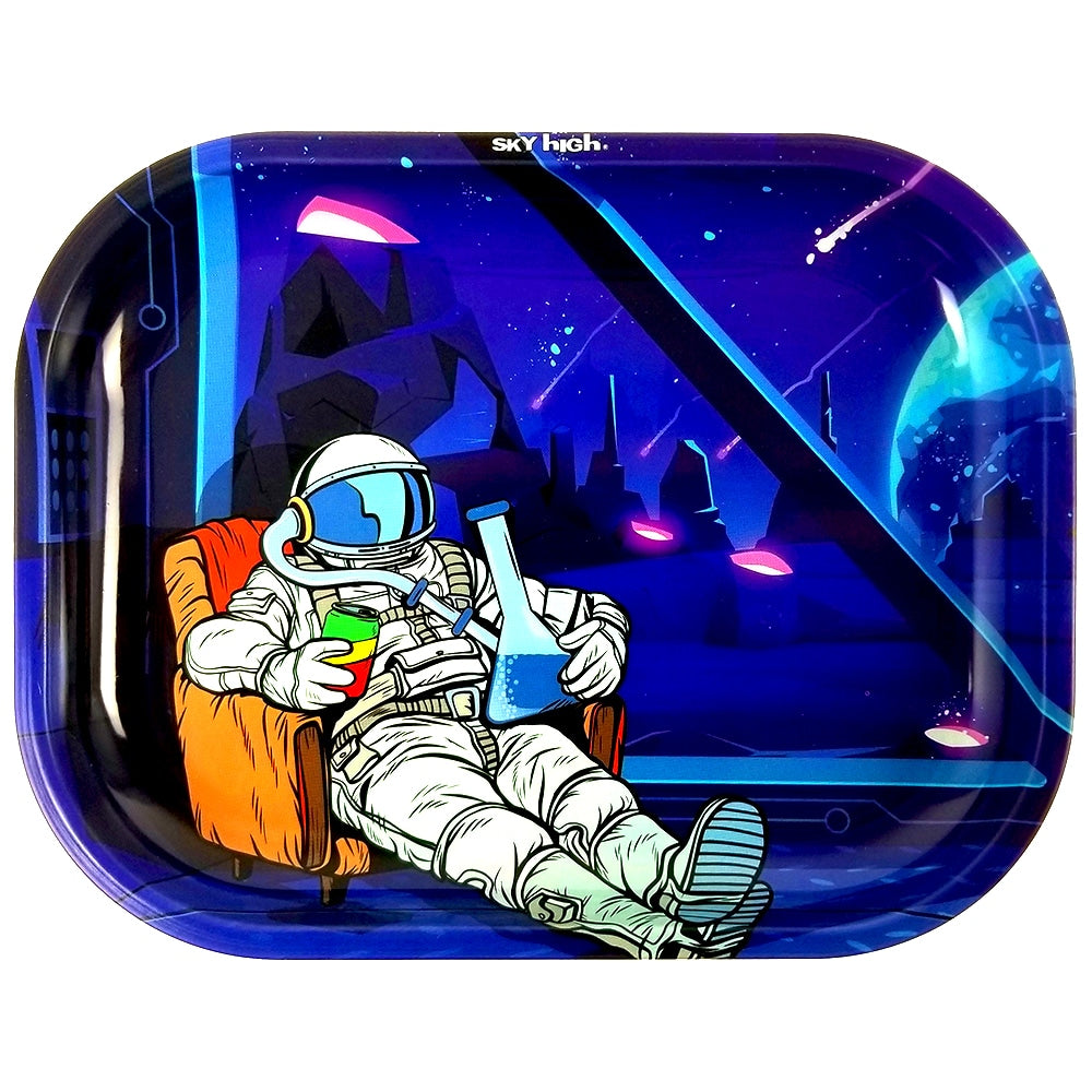 Sky High Rolling Tray - Astronaut - Small image