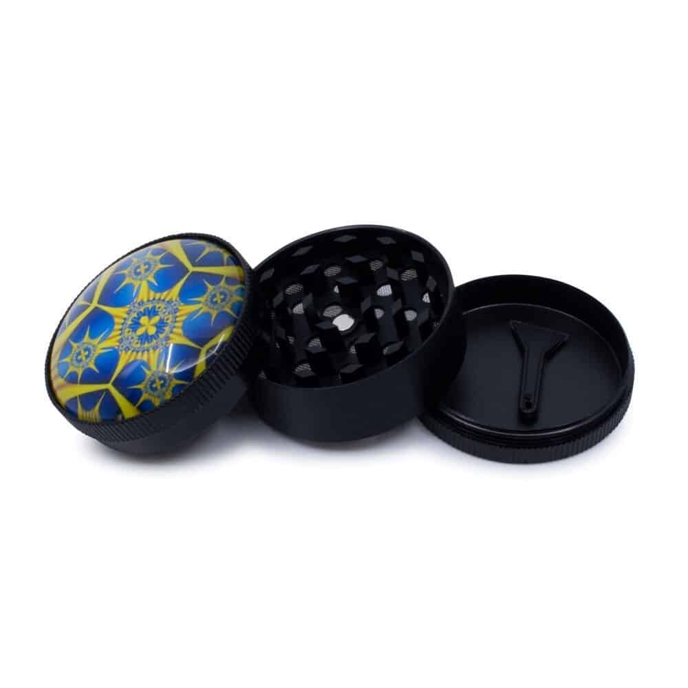 Bubbletop Flower 3-Piece Herb Grinder image 2