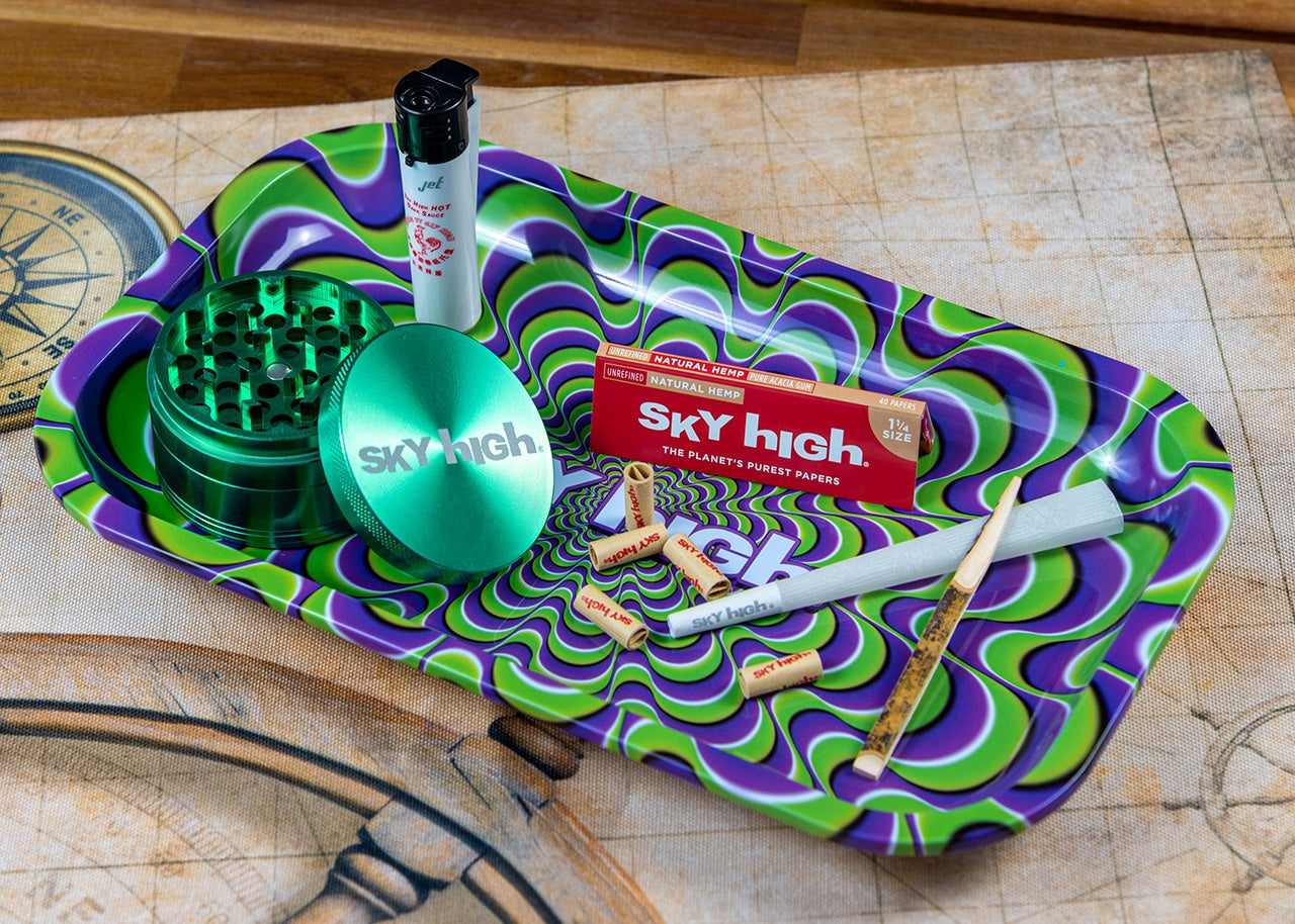 Sky High Rolling Tray - Trippy image 6