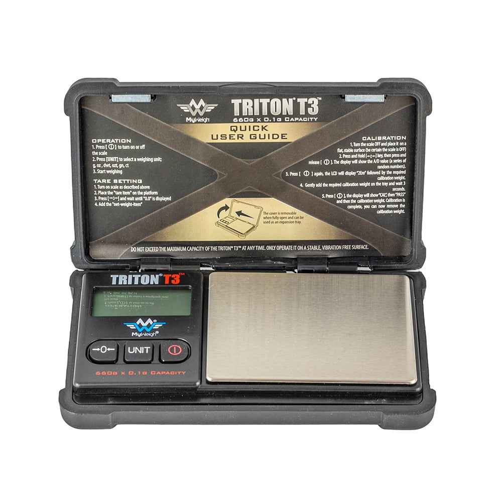 Triton T3-660 Digital Pocket Scale - 660g x 0.1g