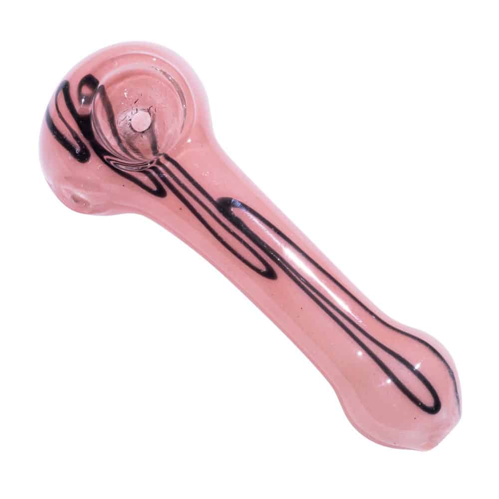 4" Glass Spoon Pipe image 15