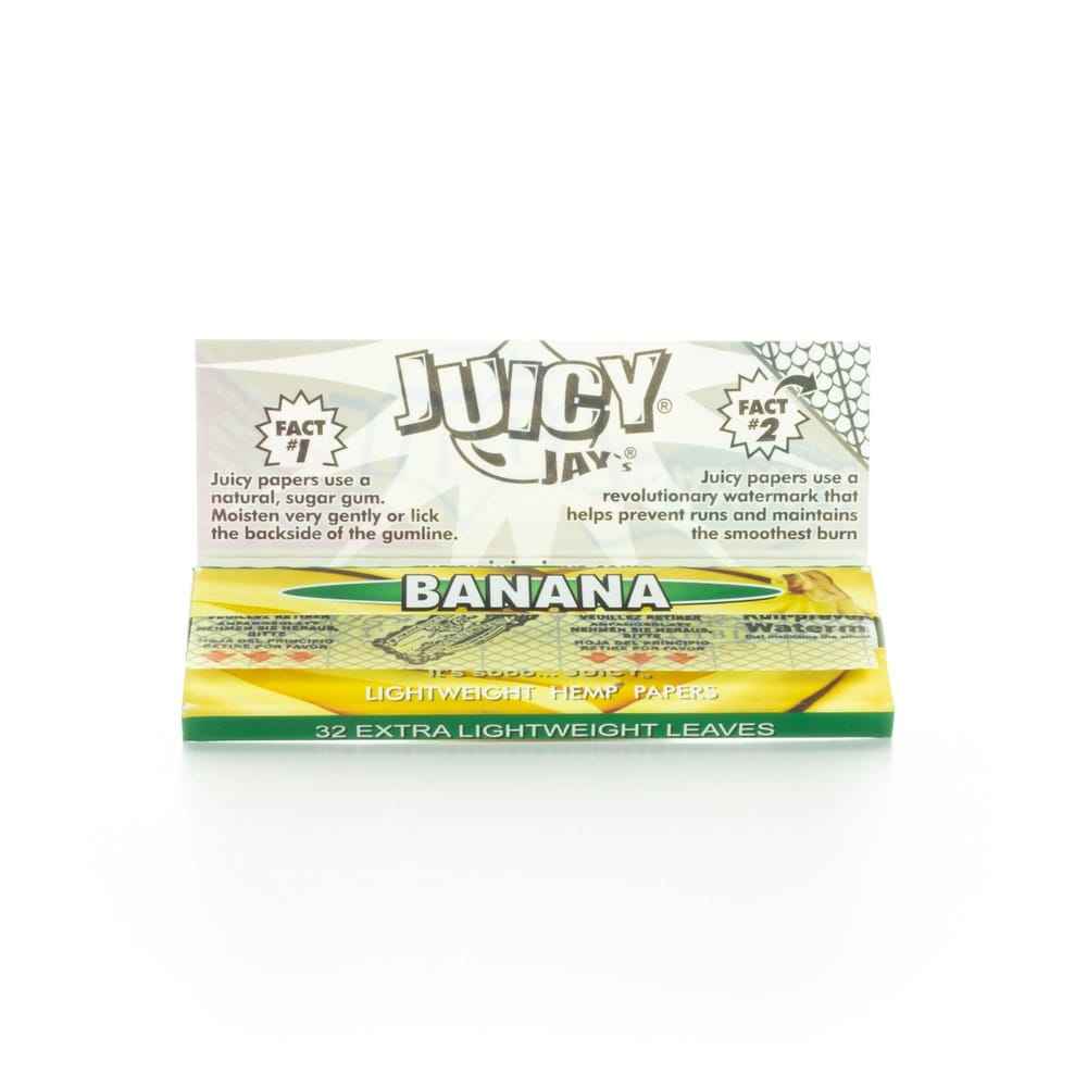 Juicy Jay's Rolling Papers - Banana - 1 1/4"