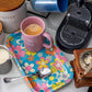 Puff Plate - Retro Flowers Rolling Tray image 4