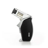 Zico Torch ZD-58 Single Jet Flame Lighter - Black &amp; Silver image