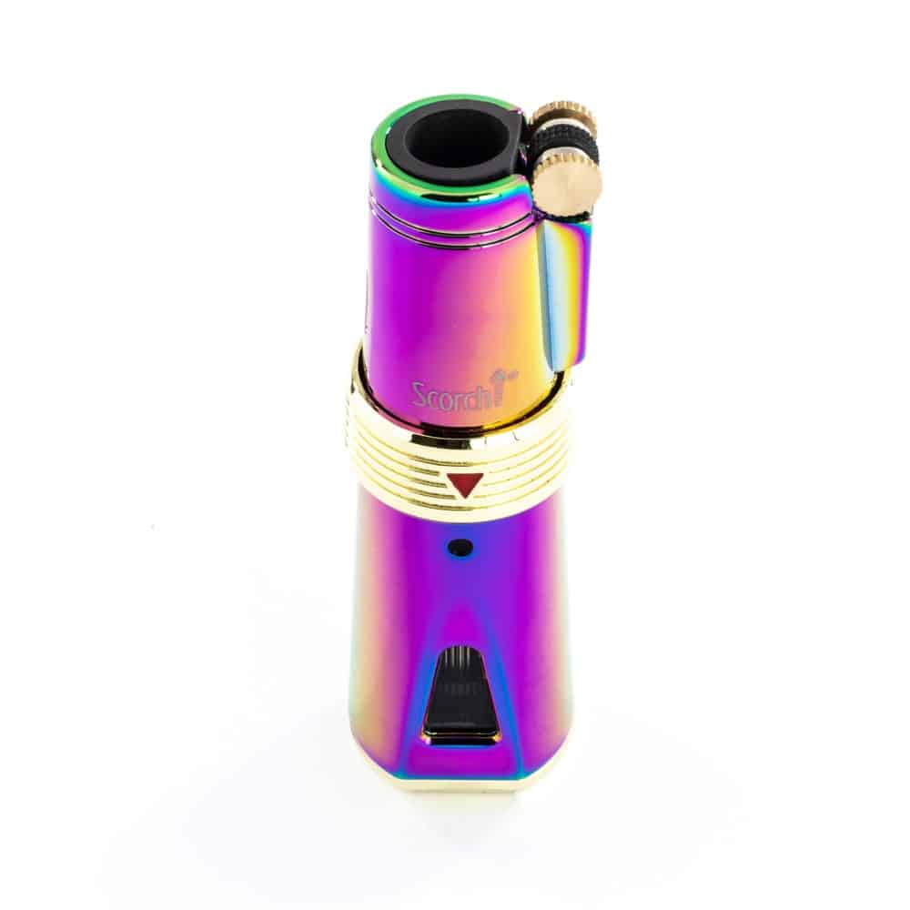 Scorch Torch Silo - Single Jet Flame Lighter - Iridescent image