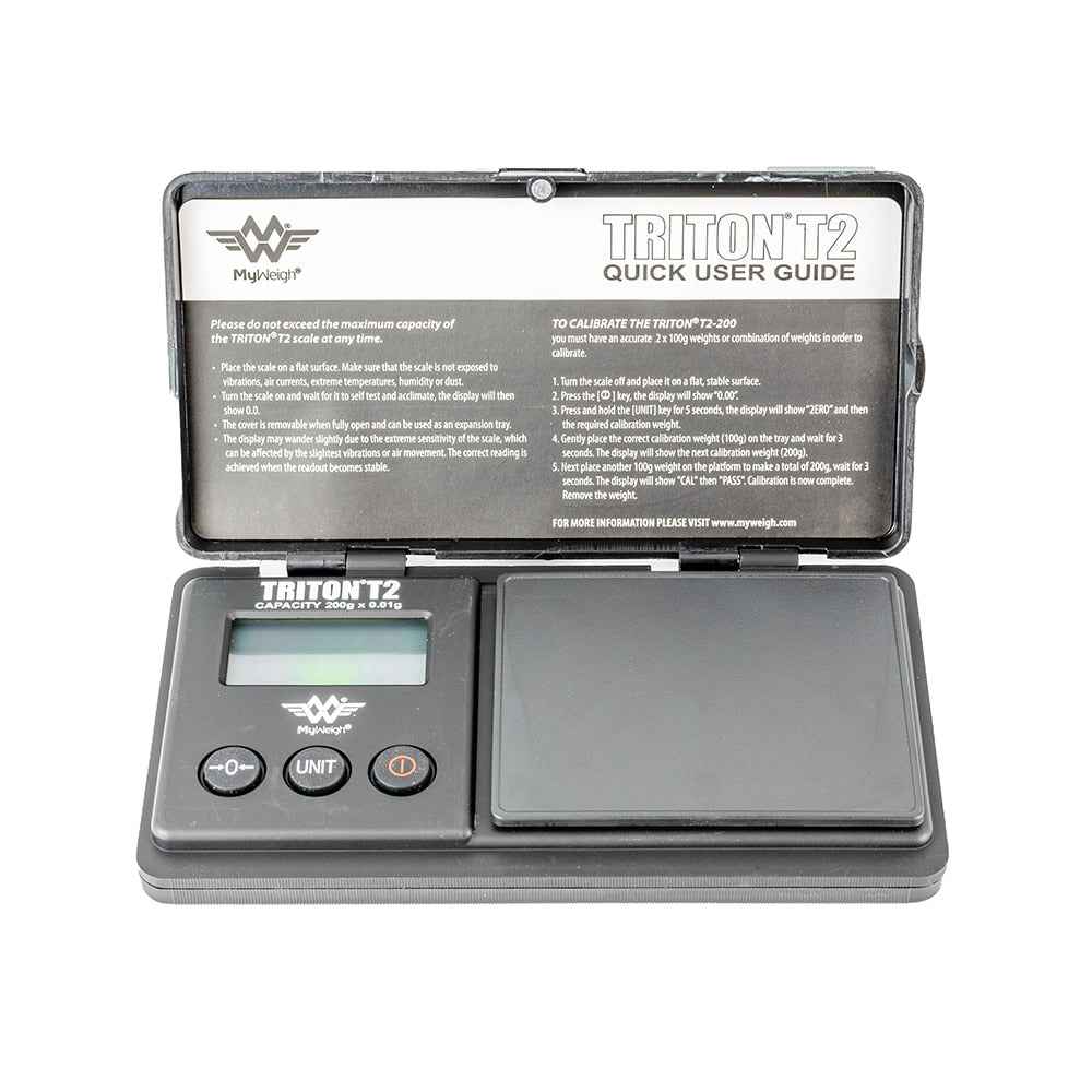 Triton T2-200 Digital Pocket Scale - 200g x 0.01g