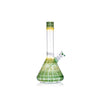HVY Glass 12" Raked Green Beaker Bong image 0