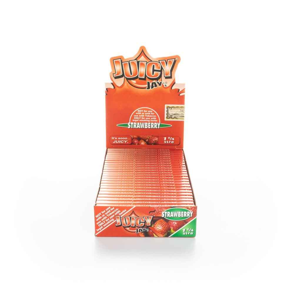 Juicy Jay's Rolling Papers - Strawberry - 1 1/4"