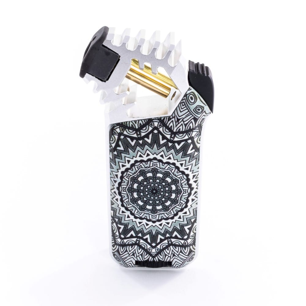 Scorch Torch X-Series Raptor - Single Jet Flame Lighter - Silver image